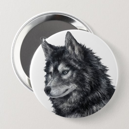 Balto Dog Button (Vorne & Hinten)