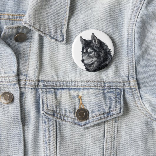Balto Dog Button (Beispiel)