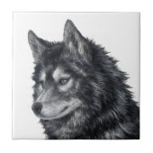 Balto Dog Fliese (Vorderseite)