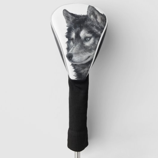 Balto Dog Golf Headcover (Vorderseite)