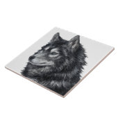 Balto Dog Illustration Fliese (Seite)