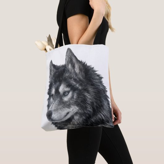 Balto Dog Illustration Tasche (Von Nahem)