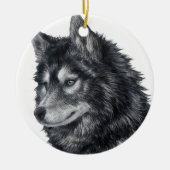 Balto Dog Keramik Ornament (Vorne)