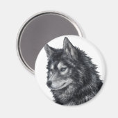 Balto Dog Magnet (Vorderseite/Rückseite)