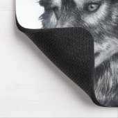 Balto Dog Mousepad (Ecke)