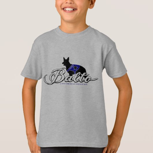 Balto ist ein Schäferhund-Service-Hund im Training T-Shirt (Vorderseite)
