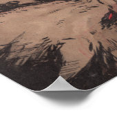 Balto von Wölfen angegriffen Poster (Ecke)