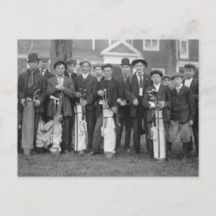 Baltusrol Caddies, Anfang der 1900er Jahre Postkarte