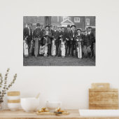 Baltusrol Golf Caddies: Anfang des 19. Jahrhundert Poster (Küche)