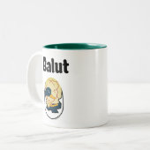 Balut Eientenembryoei-Protein Filipino Zweifarbige Tasse (Vorderseite Links)