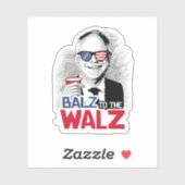 Balz zum Walz Aufkleber (Blatt)