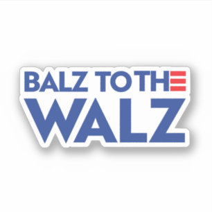 Balz zum Walz Aufkleber