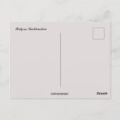 Balzers Liechtenstein Postkarte (Rückseite)