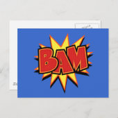 Bam-3 Postkarte (Vorne/Hinten)