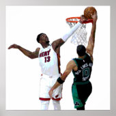 Bam Adebayo Block Poster (Vorne)