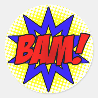 BAM! Aufkleber