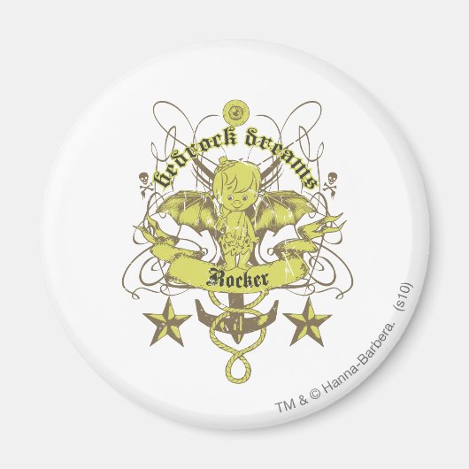 Bam Bam Bedrock Dreams Magnet (Vorne)