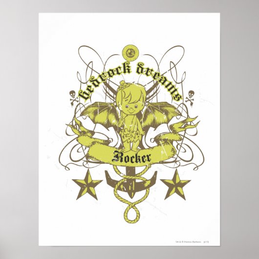 Bam Bam Bedrock Dreams Poster (Vorne)