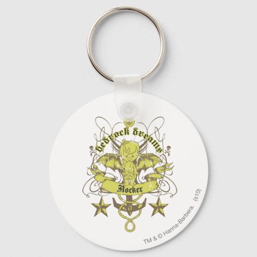 Bam Bam Bedrock Dreams Schlüsselanhänger (Vorderseite)