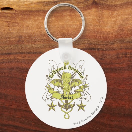 Bam Bam Bedrock Dreams Schlüsselanhänger (Vorderseite)