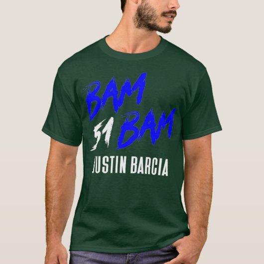 BAM BAM JUSTIN BARCIA 51 SUPERCROSS MOTOCROSS T-Shirt (Vorderseite)