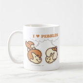Bam Bam Lieben PEBBLES™ Kaffeetasse (Links)