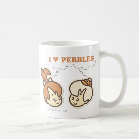 Bam Bam Lieben PEBBLES™ Kaffeetasse (Rechts)