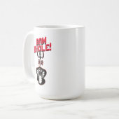 "BAM BHOLE" LORD SHIVA'S NAAG UND TRISHUL KAFFEETASSE (Vorderseite Links)