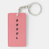 "BAM BHOLE" LORD SHIVA'S NAAG UND TRISHUL SCHLÜSSELANHÄNGER (Rückseite)