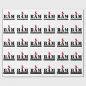 BAM-Bodybuilding-Umschlagpapier Geschenkpapier (Flach)