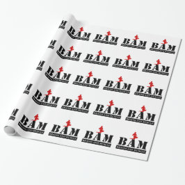 BAM-Bodybuilding-Umschlagpapier Geschenkpapier