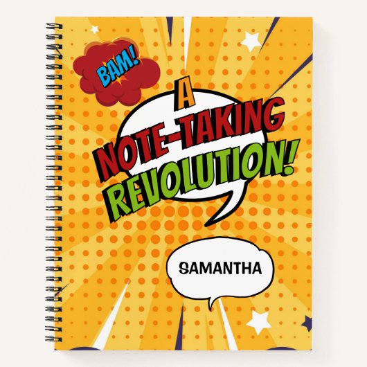 BAM! Comic Buch cool personalisiert trendy einziga (Vorderseite)