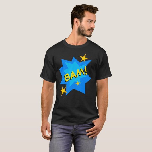 BAM! Comic Spaß T-Shirt (Vorne ganz)