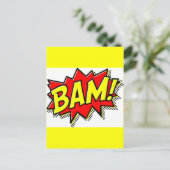 BAM COMICBOOK LÖST AKTIONEN LOUD COMIC CARTOON POSTKARTE (Stehend Vorderseite)