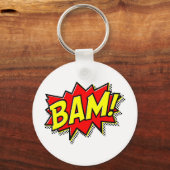 BAM COMICBOOK LÖST AKTIONEN LOUD COMIC CARTOON SCHLÜSSELANHÄNGER (Vorderseite)