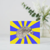BAM! Igel Postkarte 2 (Stehend Vorderseite)