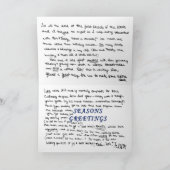 Bam-Karte Feiertagskarte (Innenseite)