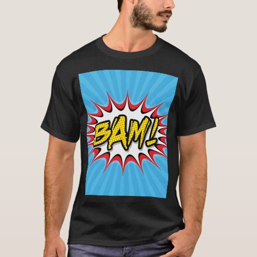 Bam Pop Art T-Shirt (Vorderseite)