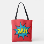 Bam! Pow! Comic Tasche (Rückseite)