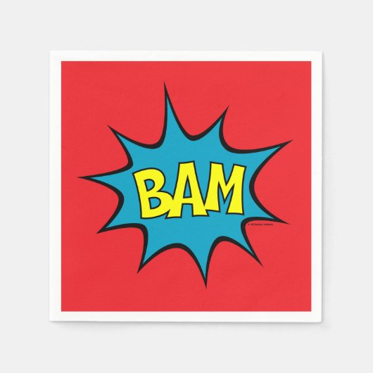 Bam! Serviette (Vorderseite)