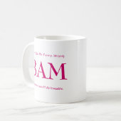 Bam-Tasse Kaffeetasse (Vorderseite Links)