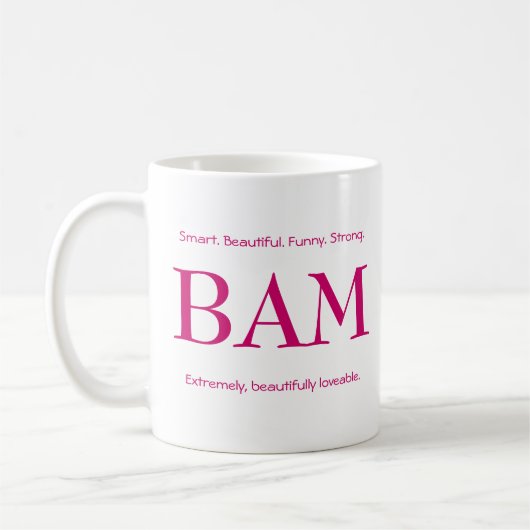 Bam-Tasse Kaffeetasse (Links)