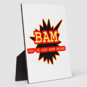 BAM YOU'VE JUST BEEN DRONED jGibney The MUSEUM Za Fotoplatte (Seite)