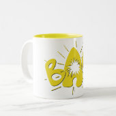 BAM! ZWEIFARBIGE TASSE (Vorderseite Links)