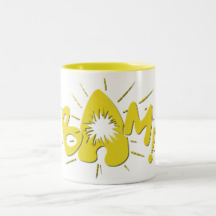 BAM! ZWEIFARBIGE TASSE