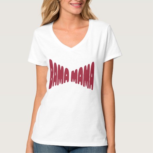 BAMA MAMA DENIM T-SHIRT (Vorderseite)
