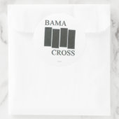 BAMACROSS BF RETRO RUNDER AUFKLEBER (Tasche)