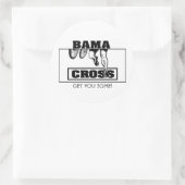 BAMACROSS STICKER RUND (Tasche)