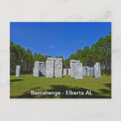 Bamahenge - Elberta AL Postkarte (Vorderseite)
