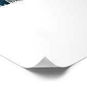 Bamako Mali Stadtkarte Poster (Ecke)